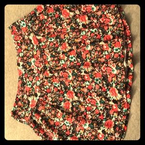 Floral Vans Skirt